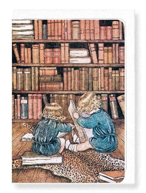 BOOKWORMS BY OUTHWAITE Greeting Card