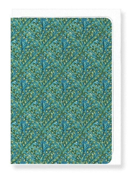 PLANT PATTERN 1885-1890  Greeting Card