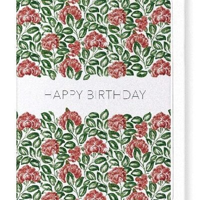 FLOWER AND PLANTS 1885-1890  Greeting Card