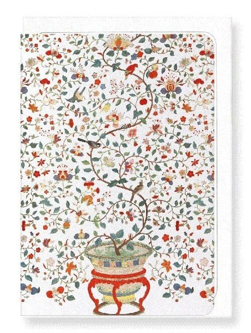 CHINESE WALLPAPER LATE 18TH C.   Greeting Card