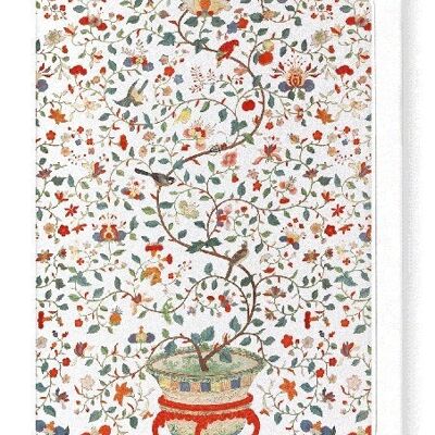 CHINESE WALLPAPER LATE 18TH C.   Greeting Card