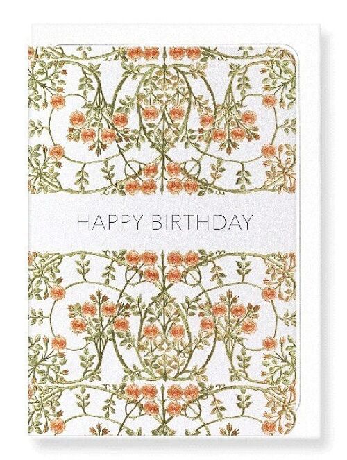 BRIAR ROSES EMBROIDERY Greeting Card