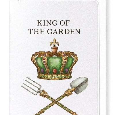 KING OF THE GARDEN Greeting Card