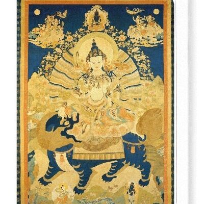 MANJUSHRI BODHISATTVA OF WISDOM 17TH-18TH C.  8xCards