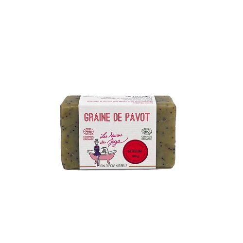 Savon exfoliant Pavot