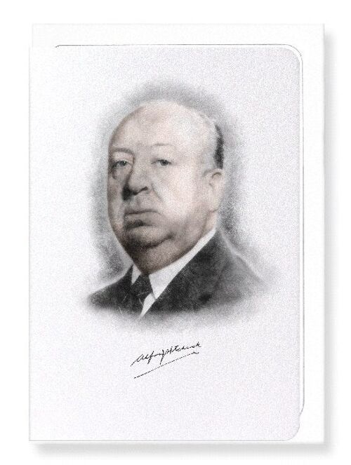 ALFRED HITCHCOCK 1899-1980  Greeting Card