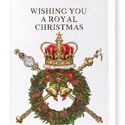 ROYAL CHRISTMAS WISHES Greeting Card