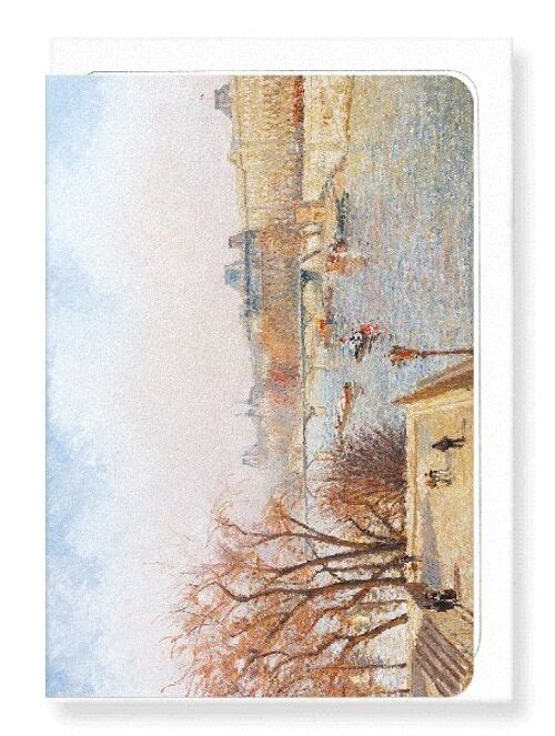 LOUVRE FROM THE PONT NEUF 1902  Greeting Card