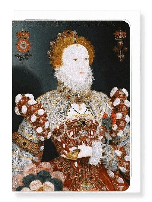 PORTRAIT OF QUEEN ELIZABETH I 1573  Greeting Card