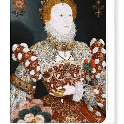 PORTRAIT OF QUEEN ELIZABETH I 1573  Greeting Card