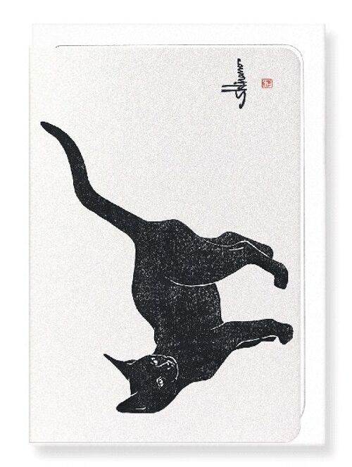 CAT NO.4 Japanese Greeting Card