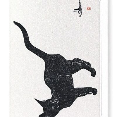 CAT NO.4 Japanische Grußkarte