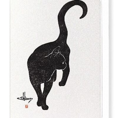 CAT NO.2 Japanische Grußkarte
