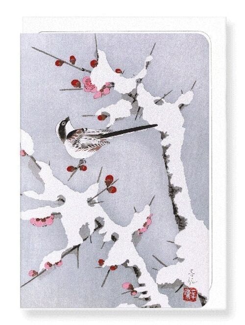 WINTER BLOSSOMS Japanese Greeting Card
