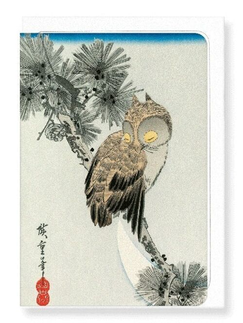 OWL Japanese Greeting Card