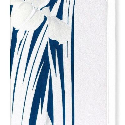 SILVER IRIS DESIGN Japanese Greeting Card