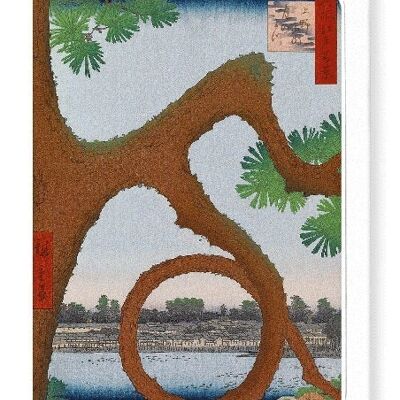 PINE AT UENO Japanese Greeting Card