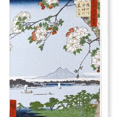 SUMIDA RIVER Japanese Greeting Card