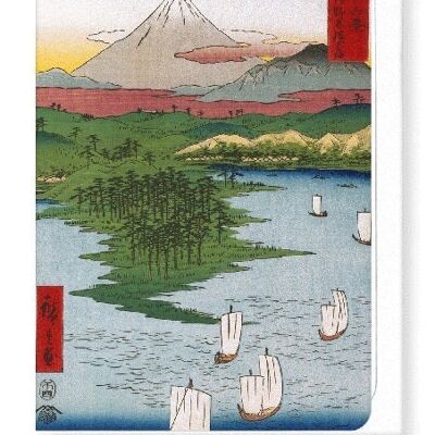 NOGE BEACH IN YOKOHAMA Japanese Greeting Card