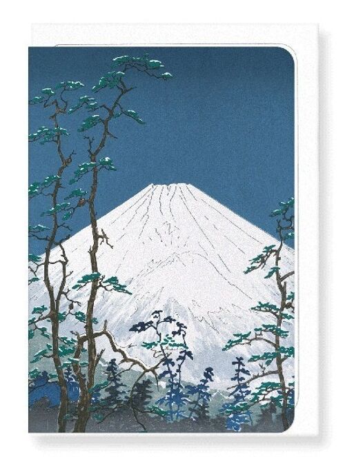 MOUNT FUJI IN HAKONE Japanese Greeting Card