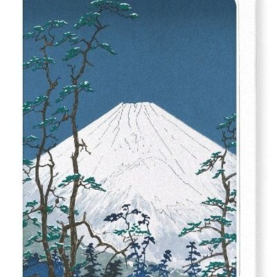 MOUNT FUJI IN HAKONE Japanese Greeting Card