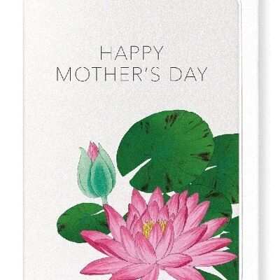 MOTHER’S DAY WATERLILY Japanese Greeting Card