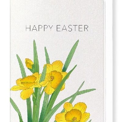 HAPPY EASTER DAFFODIL  Japanese Greeting Card