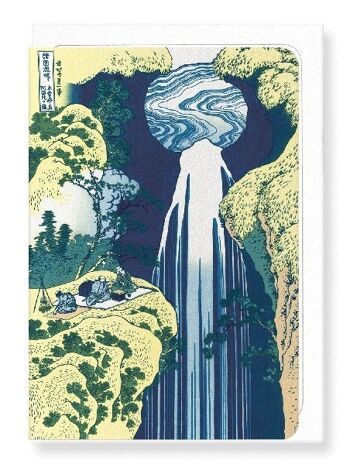 AMIDA FALLS Japonais Carte de vœux 1