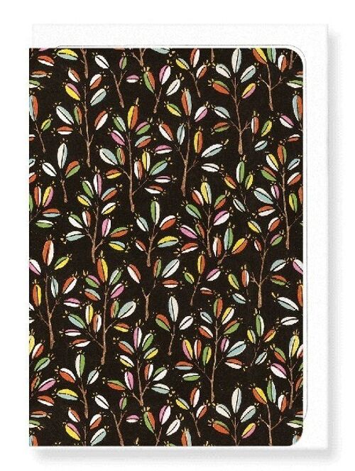 COLOURFUL BRANCHES Japanese Greeting Card