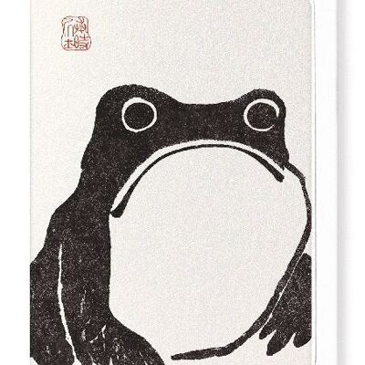 FROG 1814  Japanese Greeting Card