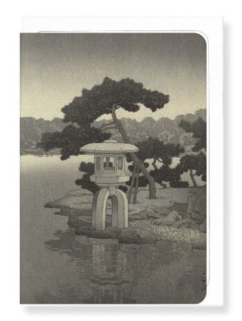 KIYOSUMI GARDEN 1938 Japonais Carte de vœux 1