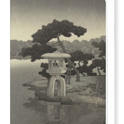 KIYOSUMI GARDEN 1938 Japonais Carte de vœux