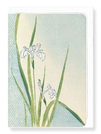 KIMONO HEM - IRISES 1899 Japonais Carte de vœux 1