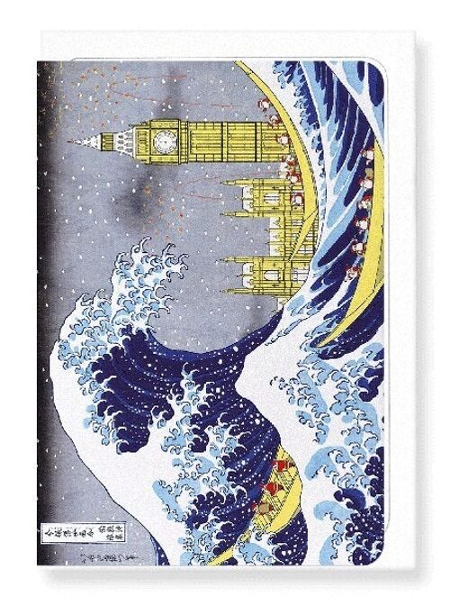 CHRISTMAS WAVE OF LONDON Japanese Greeting Card