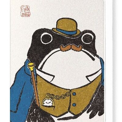 WATSON FROG Japanese Greeting Card