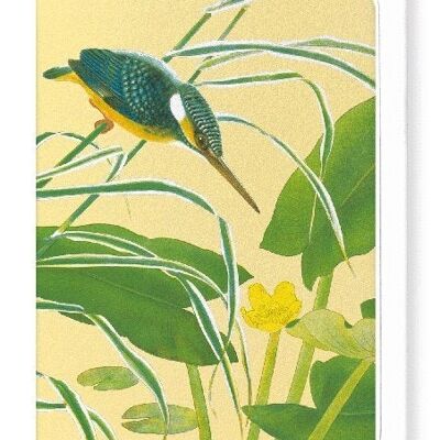 KINGFISHER WITH EAST ASIAN YELLOW WATER-LILY C.1930 8xCards