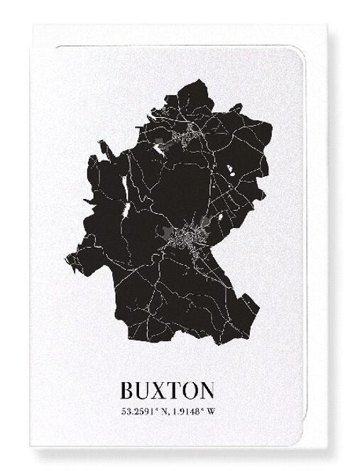 BUXTON CUTOUT (DARK): Greeting Card