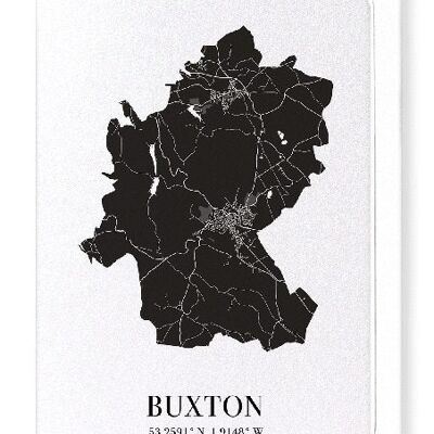 BUXTON CUTOUT (DARK): Greeting Card
