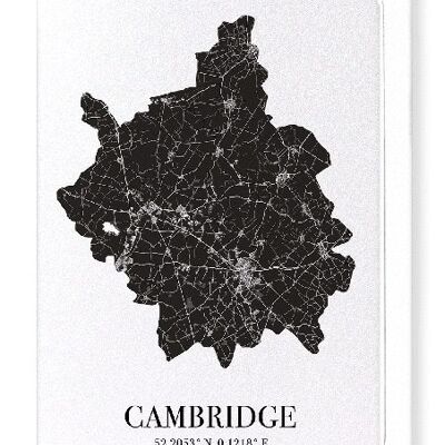 CAMBRIDGE CUTOUT (DARK): Greeting Card