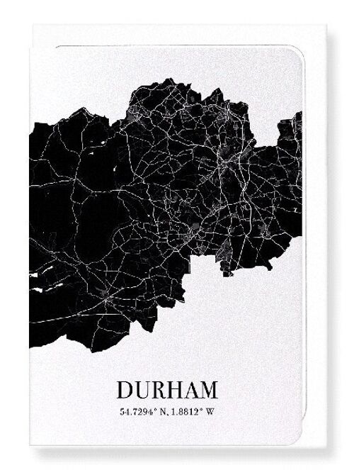 DURHAM CUTOUT (DARK): Greeting Card