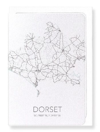 DÉCOUPE DORSET (FONCÉ): Carte de vœux 2