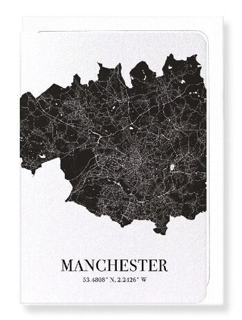 DÉCOUPE DE MANCHESTER (FONCÉ): Carte de vœux 2