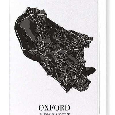 OXFORD CUTOUT (DARK): Greeting Card