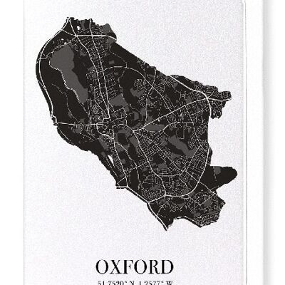 OXFORD CUTOUT (FONCÉ): Carte de vœux