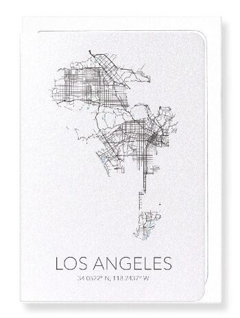DÉCOUPE LOS ANGELES (FONCÉ): Carte de vœux 3