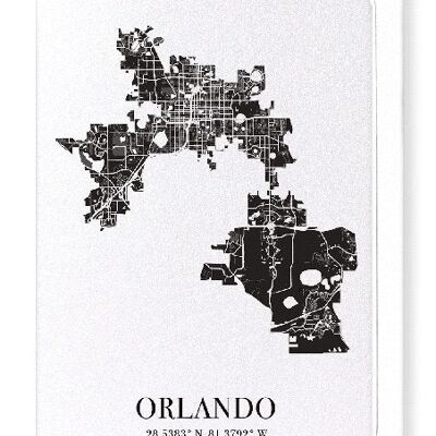 RECORTE DE ORLANDO (OSCURO): Tarjetas de felicitación