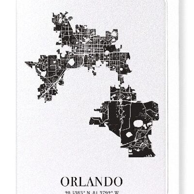 ORLANDO CUTOUT (SCURO): Biglietto d'auguri