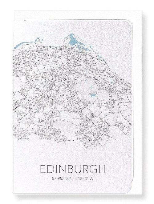 EDINBURGH CUTOUT (LIGHT): Greeting Card