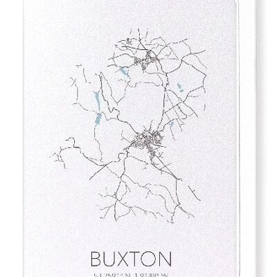 BUXTON CUTOUT (LIGHT): Greeting Card