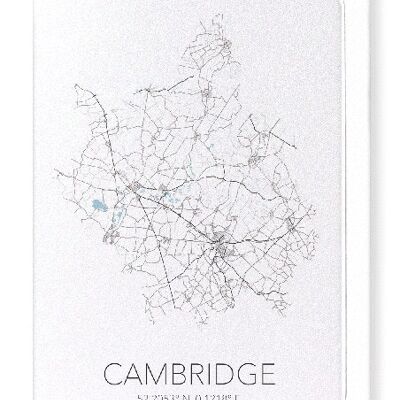 CAMBRIDGE AUSSCHNITT (LICHT): Grußkarte